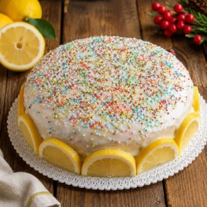 Pizza roce o torta col naspro - Torta cilentana